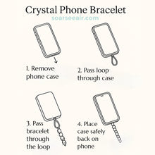 Load image into Gallery viewer, Crystal Phone Bracelet