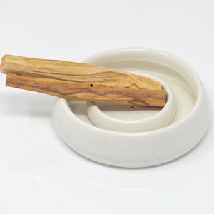 Ceramic Holder for Palo Santo/Incense Stick Holder